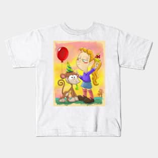 A Birthday Present for Monkey Kids T-Shirt